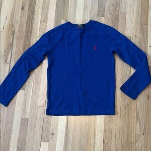 Polo Ralph Lauren Blue Long Sleeve Shirt